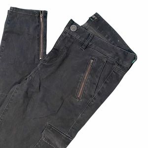 LOFT grey cargo skinny pants